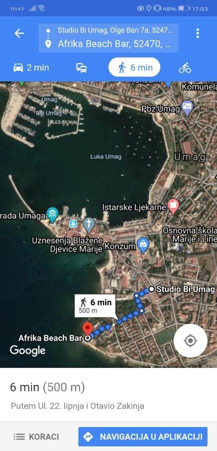 Studio Bi Apartment Umag Exterior photo